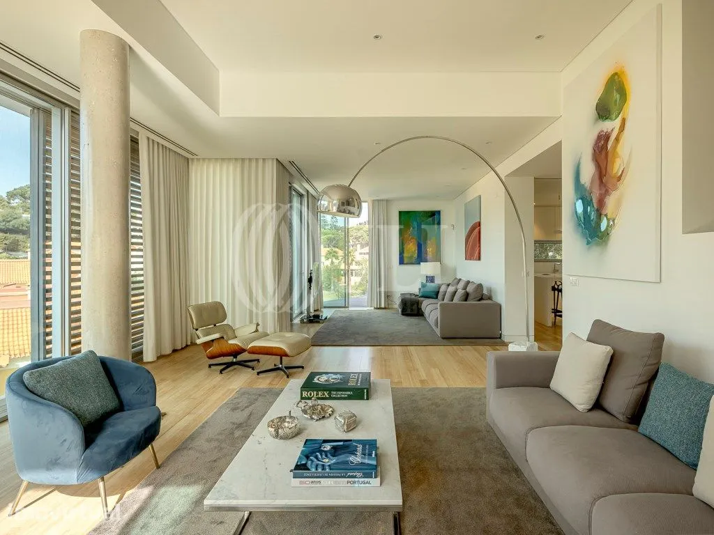 Séjour - Contemporary Villa with Pool in Estoril, Cascais