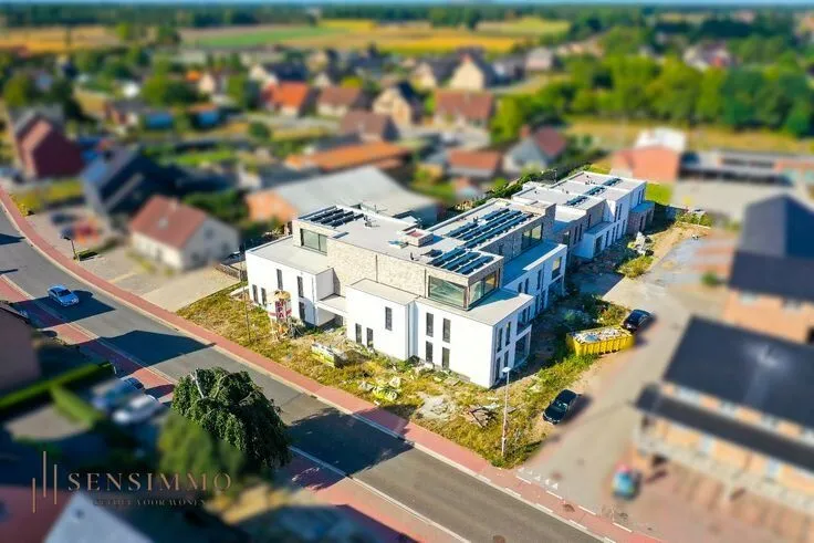 Vue aérienne - Maison au Calme à Peer