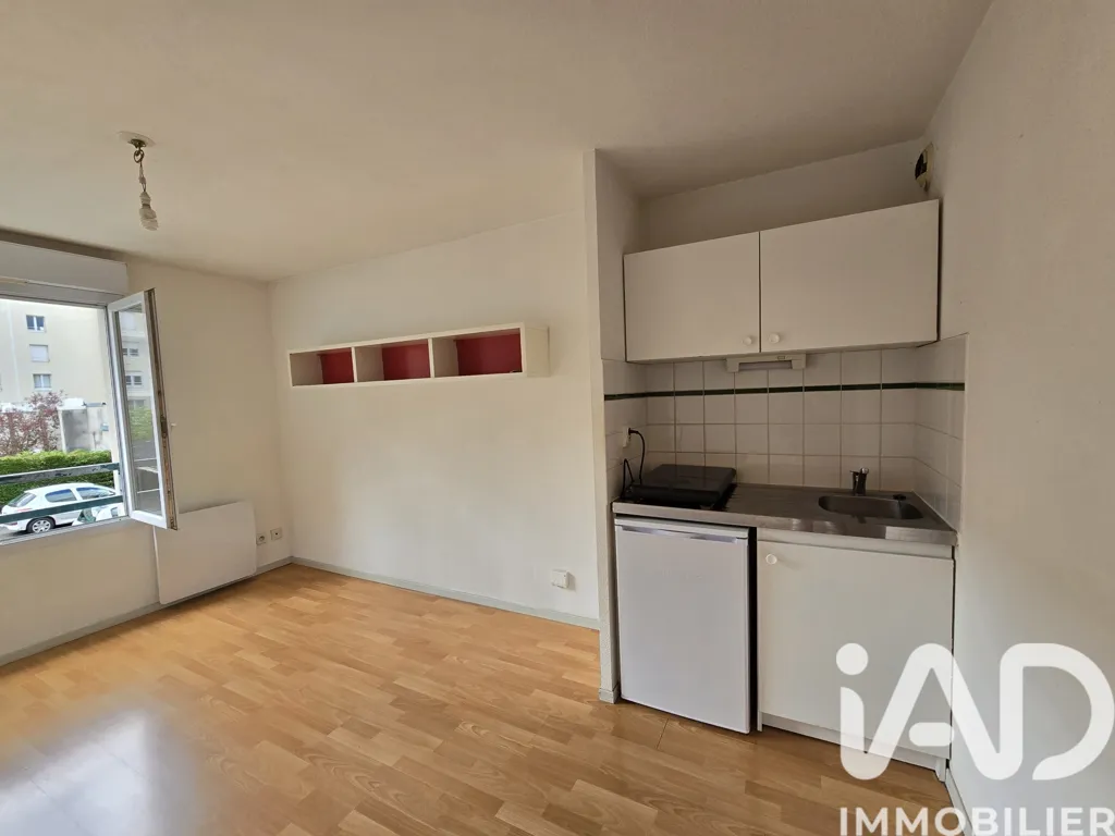 Köök - Studio with Balcony in Nantes Centre