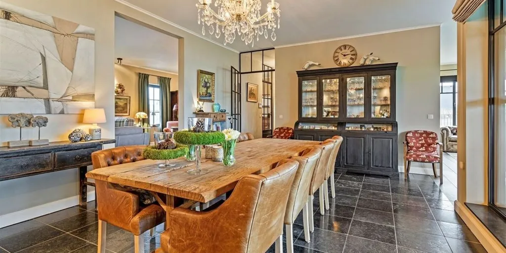 Salle à manger - Duplex avec Vue sur le Canal à Zandhoven