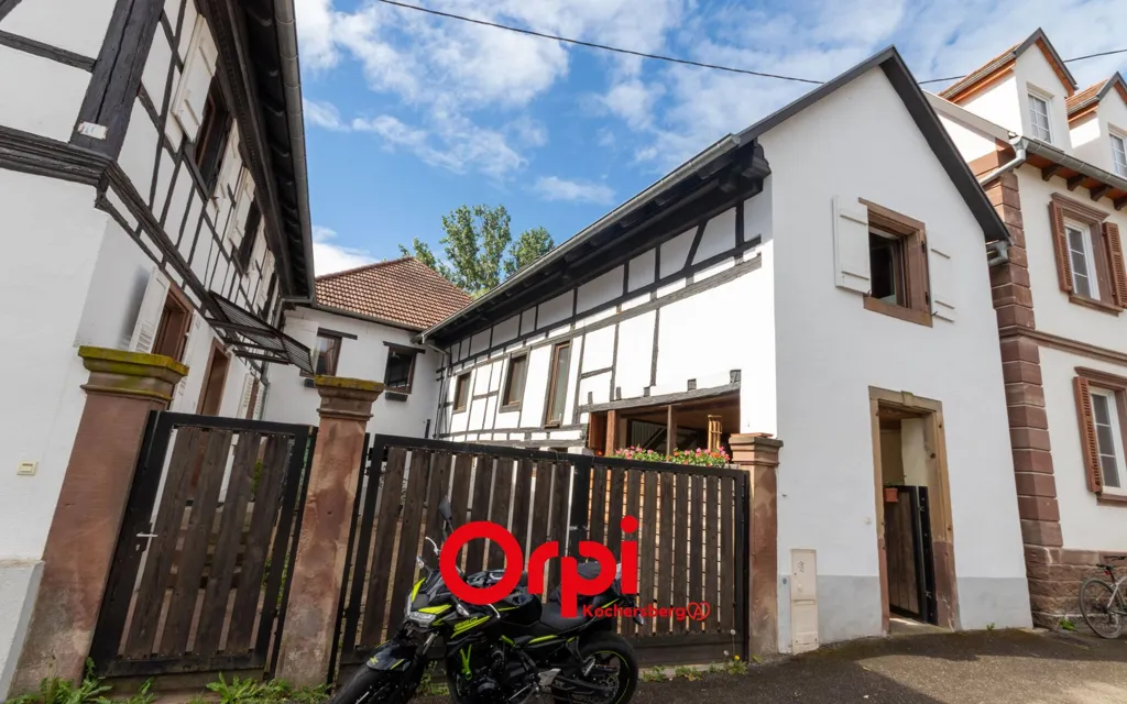 Extérieur - Triplex Lumineux avec Terrasse à Gougenheim