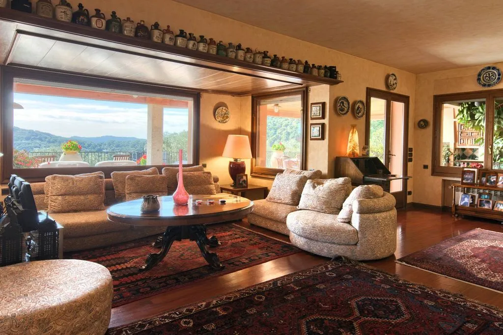 Living Room - Mediterranean House with Sea Views in Begur
