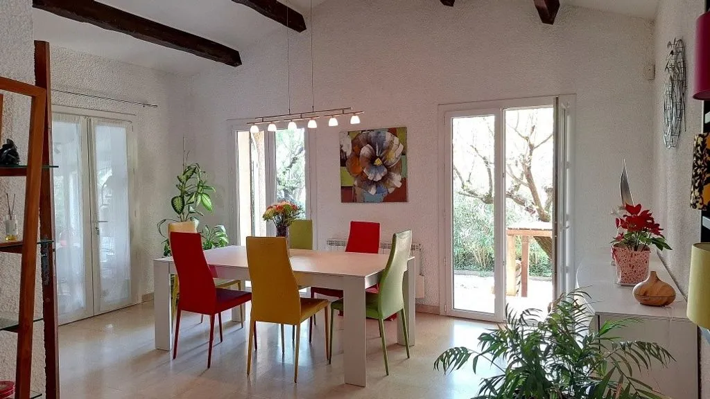 Salle à manger - Maison de Luxe avec Piscine à Cabrières