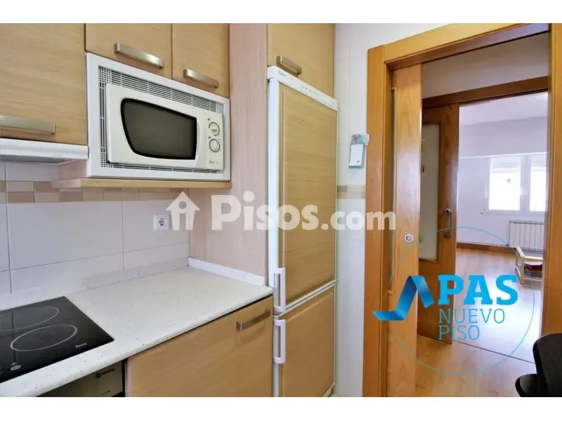 Kitchen - Central Flat with South-Facing Balcony in Santander