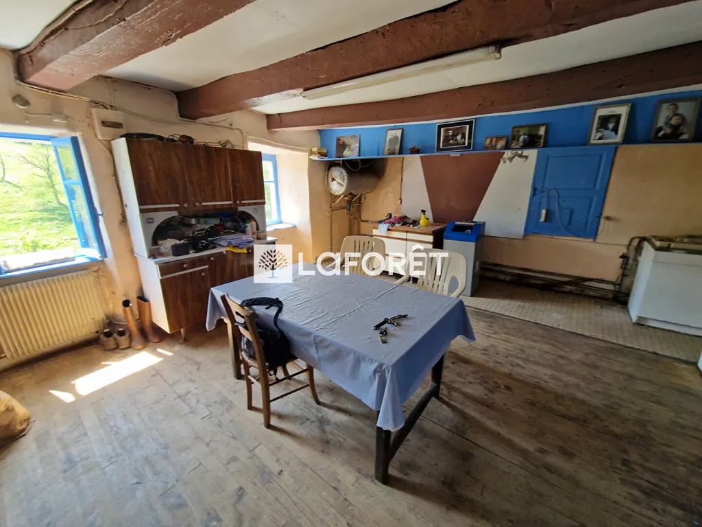 Dining Room - Rustic Stone House with Land in La Primaube