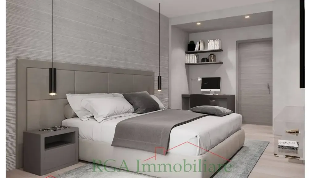 Camere da letto - Modern Apartment with Terrace in Bergamo