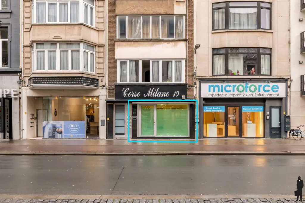 Välivaade - Fully Renovated Commercial Unit in Quellinstraat, Antwerp