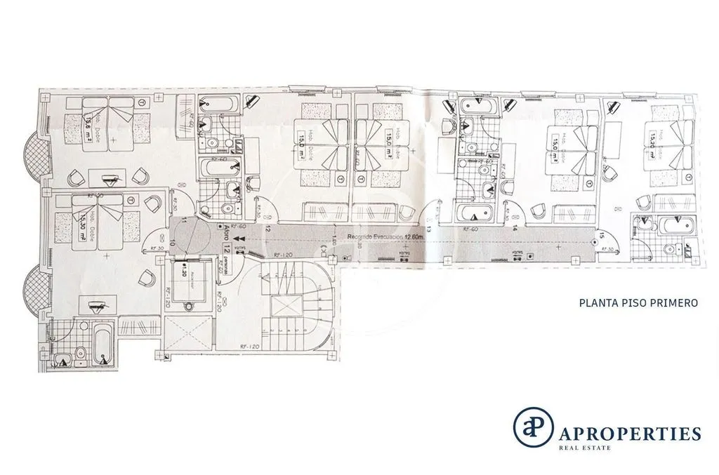 Plan - Historic Hotel-Ready Building in Utiel