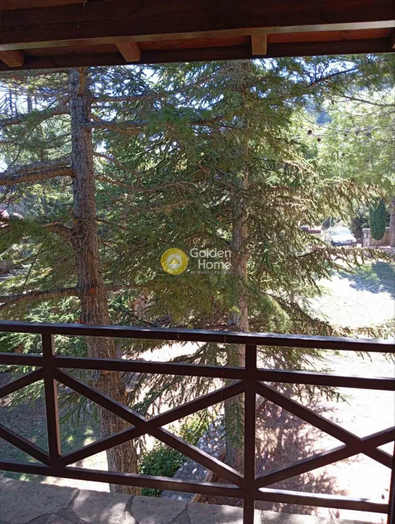 Balcony - Villa with Mountain View in Amfissa