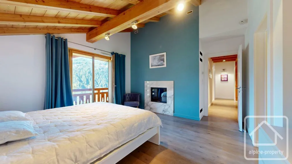 Camere da letto - Modern Chalet with Panoramic Views in Petit Châtel