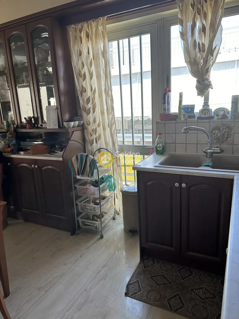 Cuisine - Bright Apartment with Terrace in Ilioupoli