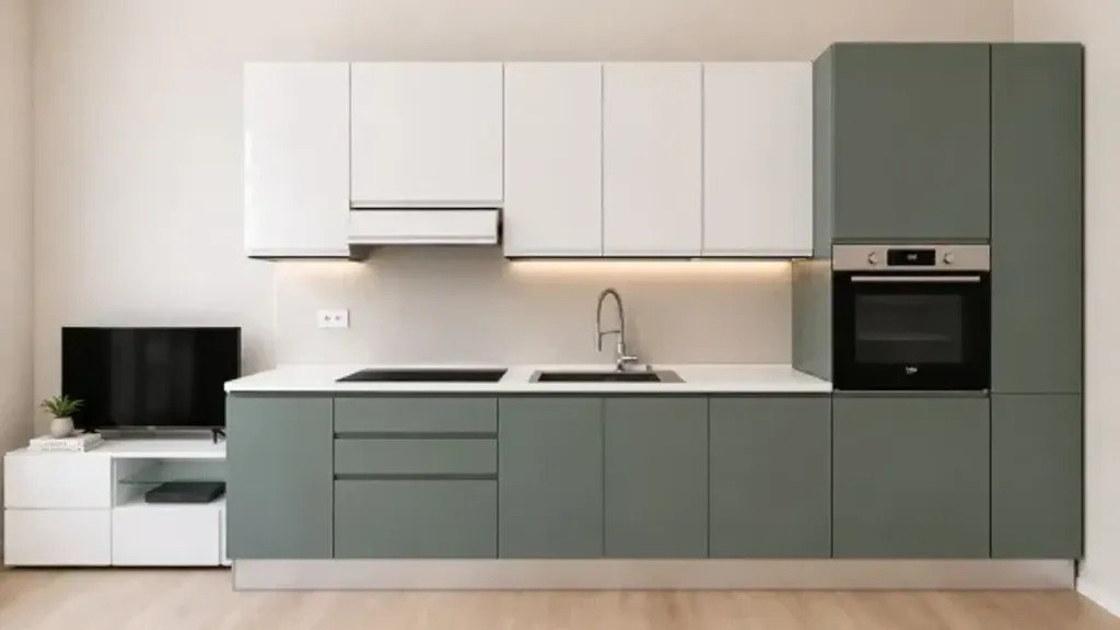 Köök - Luxury Refined Duplex in Milan