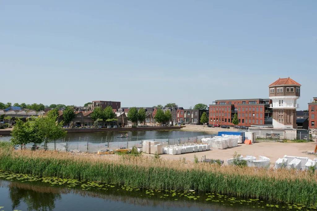 Waterfront Flat with Dual Views in Almelo