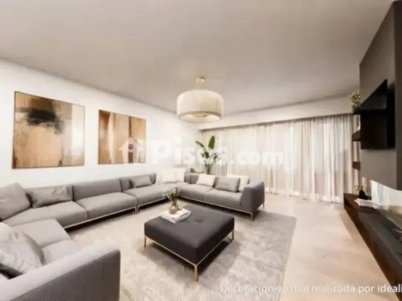 Living Room - Penthouse with Pool in El Soto de la Moraleja