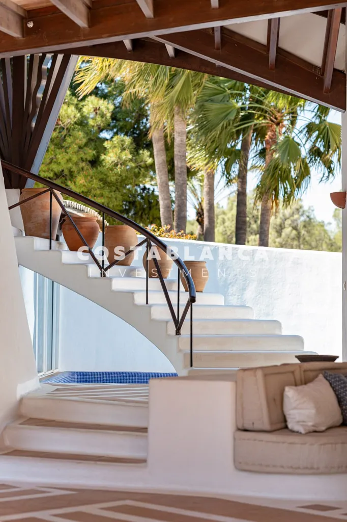 Terrasse - First Line Villa with Sea Views in Altea Hills