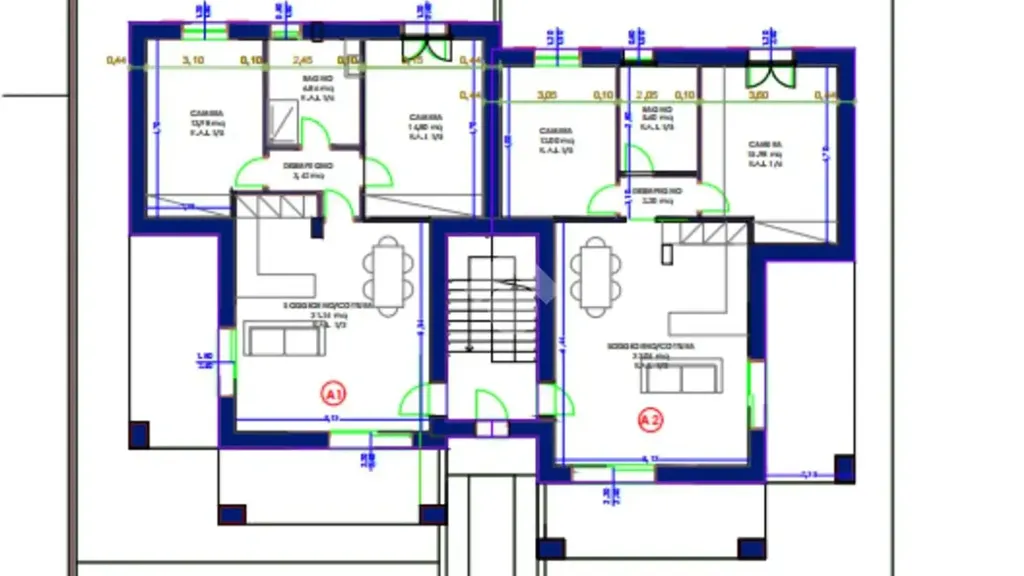 Floor Plan - Newly Built Triplex with Garden in Rovato