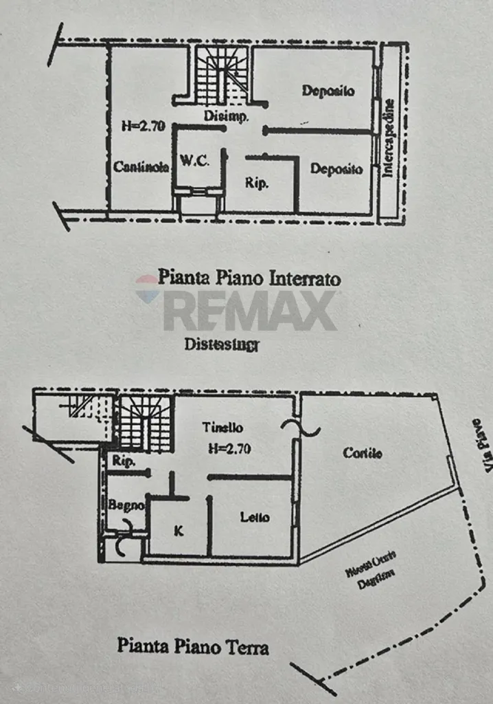 Floor Plan - Bifamiliar Villa with Terrace in Ortelle