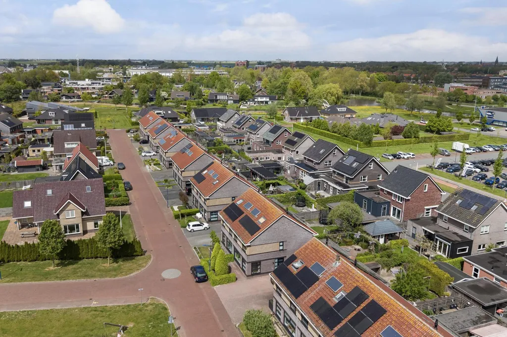 Vista aerea - Luxury Detached House with Garden in Dokkum