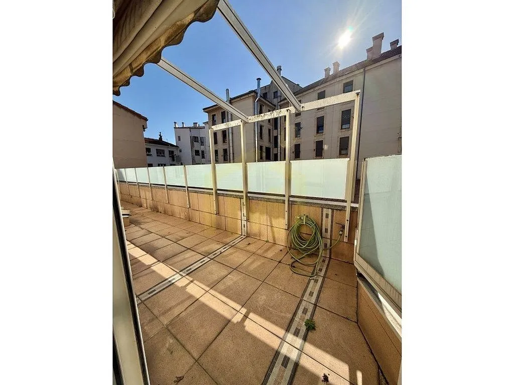 Balcony - Sunny Apartment with Terrace in Rosal
