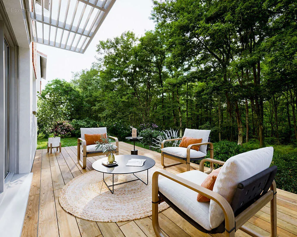 Terrass - Twin House with Garden in Montrabé