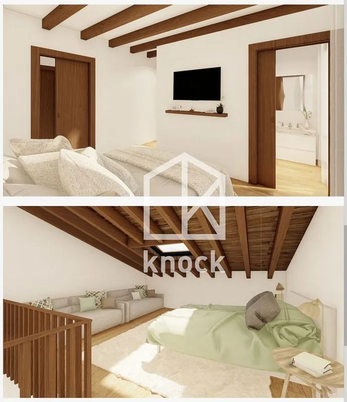 Stone House with Sea and Mountain Views in Gobiendes