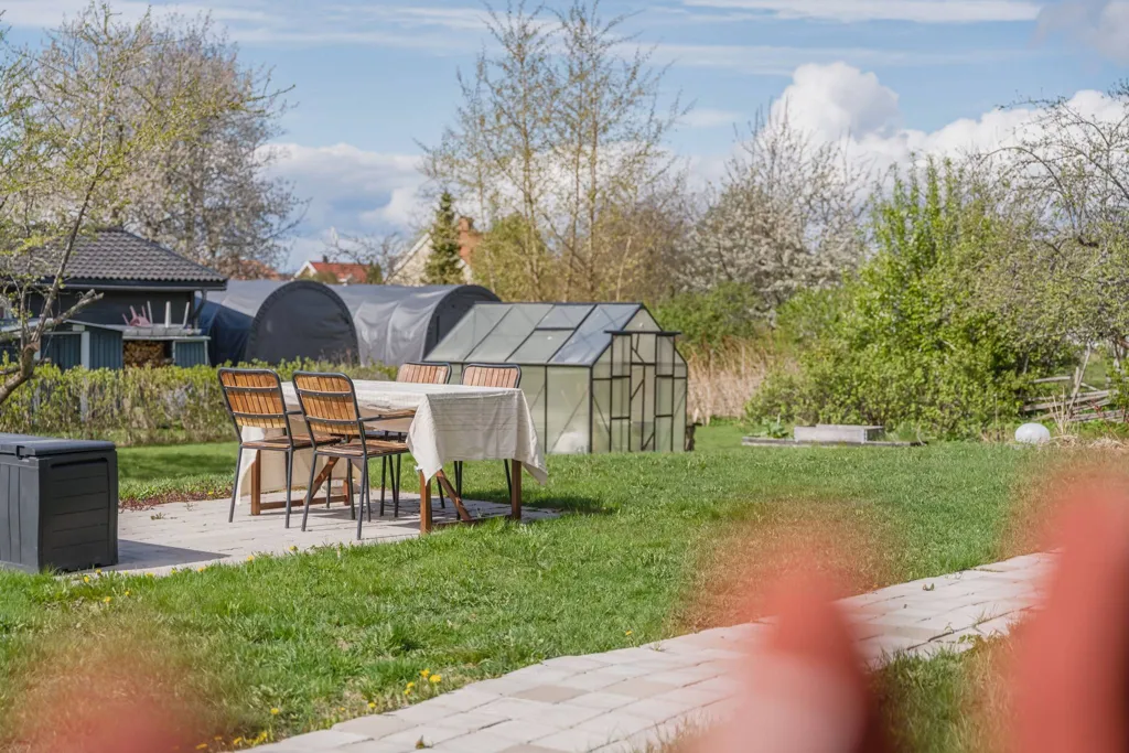 Jardin - Timmer Villa in Dalarna with Balcony