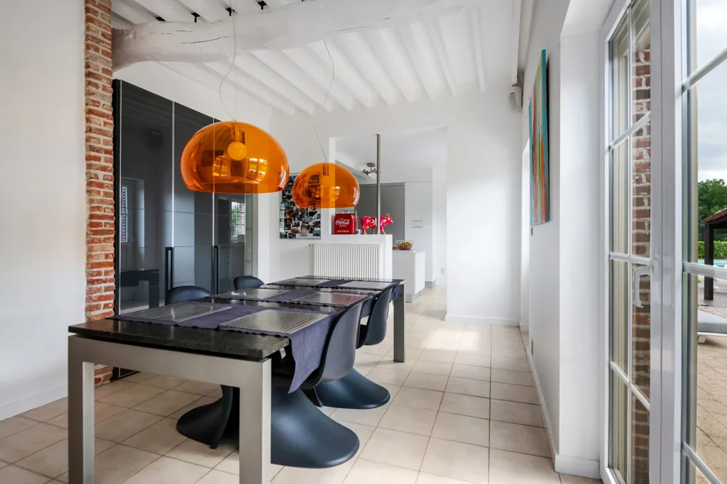 Söögituba - Renovated Country House with Spa in Willebroek