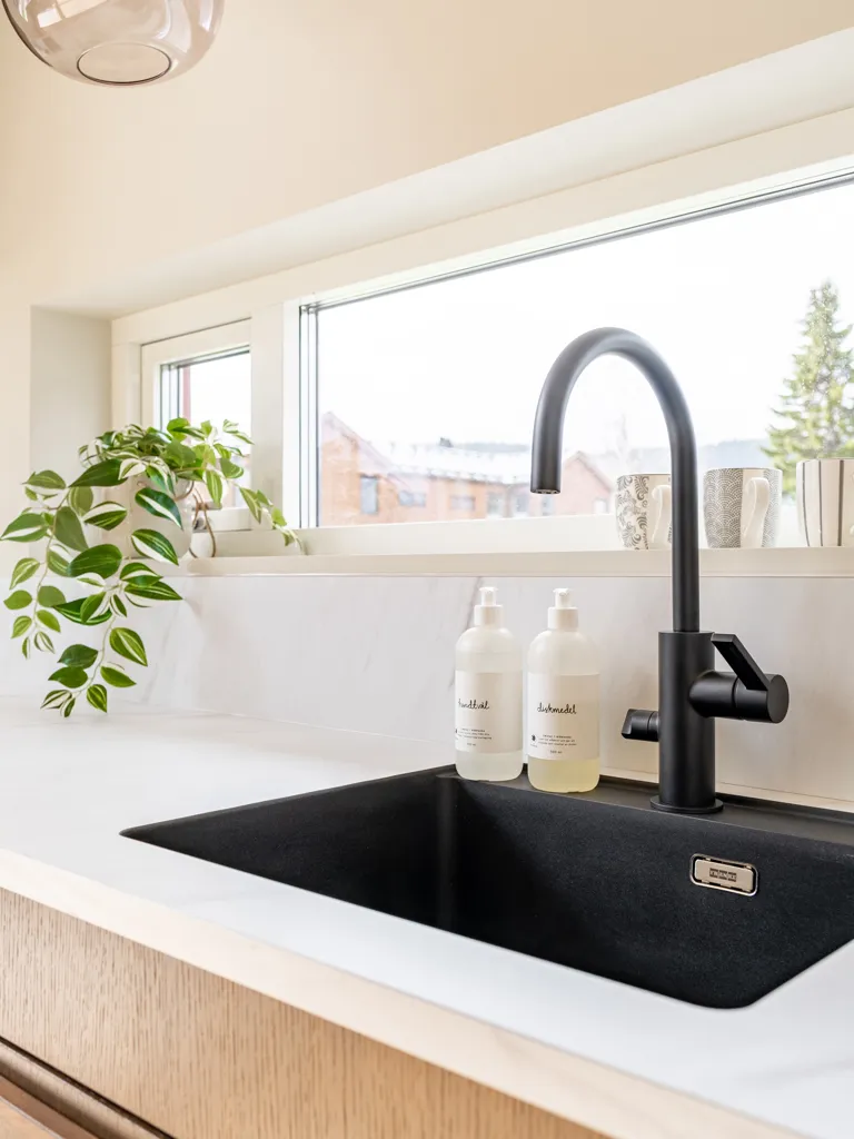 Cuisine - Modern Apartment with River View in Duved