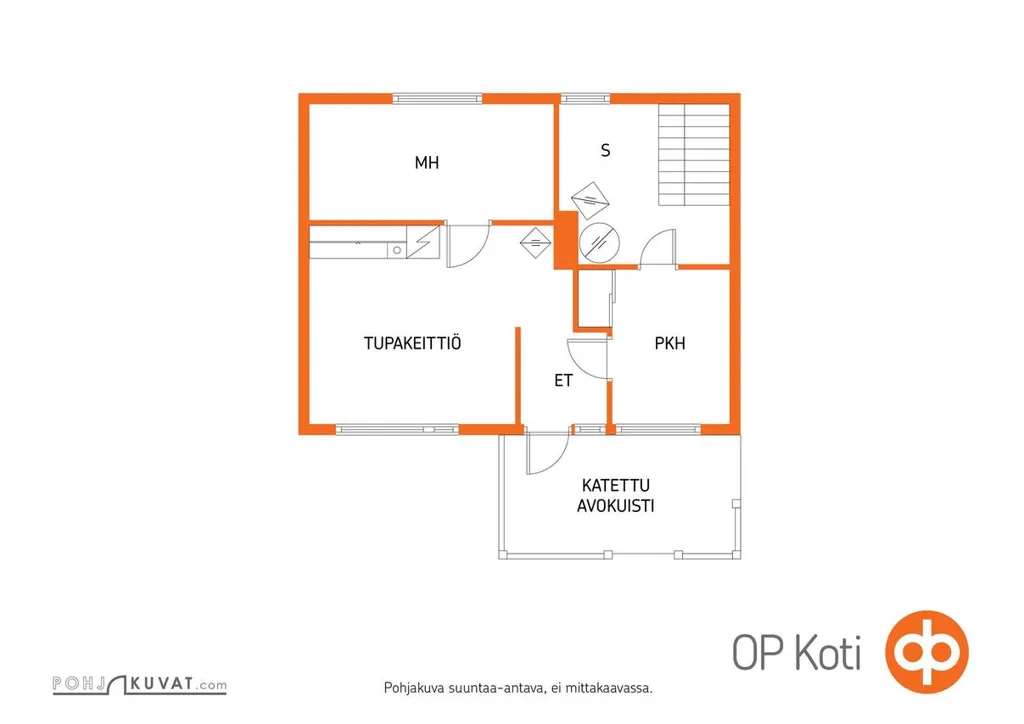 Plan - Cottage with Sauna and Lake View in Teisko