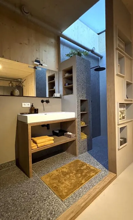 Vannitoad - Gloved-in CLT Apartment in Amsterdam North