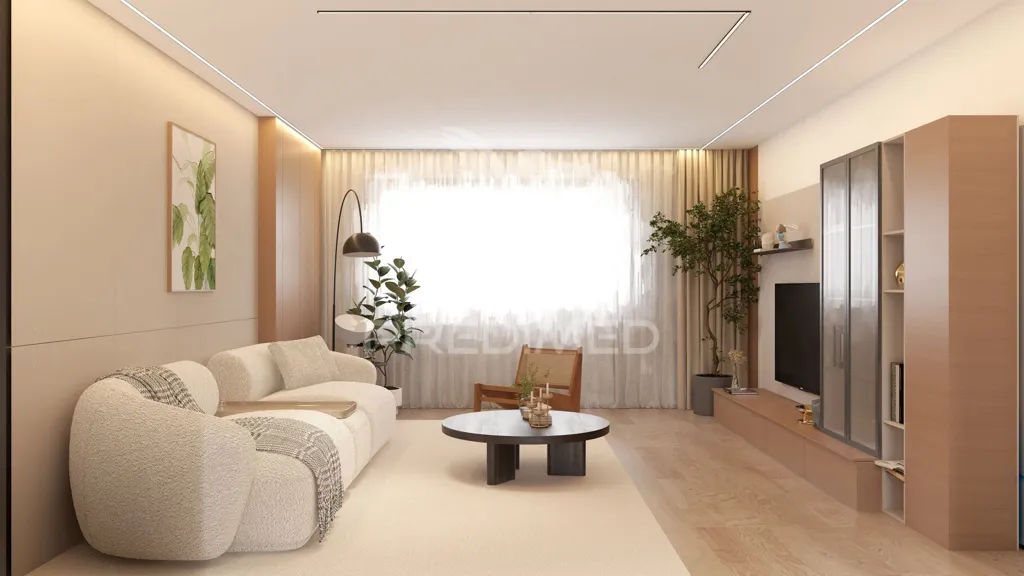 Séjour - T3 + 1 Apartment with Sótão in Bonfim