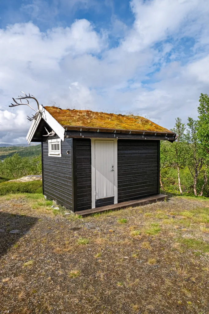 Extérieur - Traditional Timber Cabin with Mountain Views in Ålen