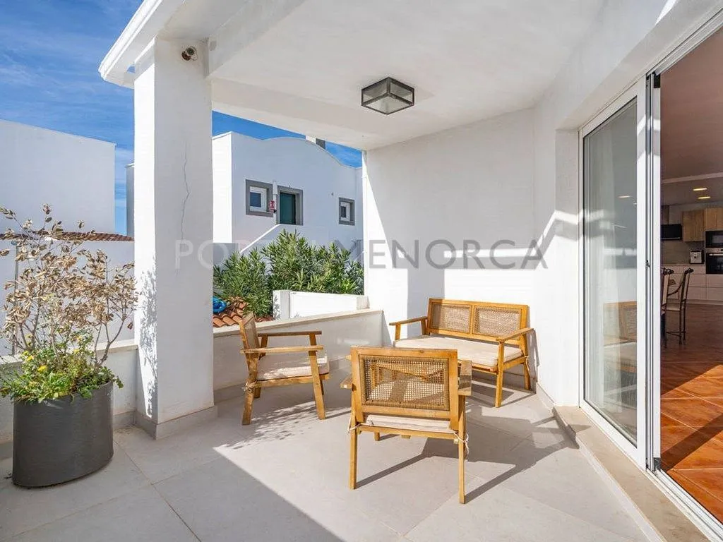 Terrass - Chalet with Pool in Cala'n Blanes, Menorca