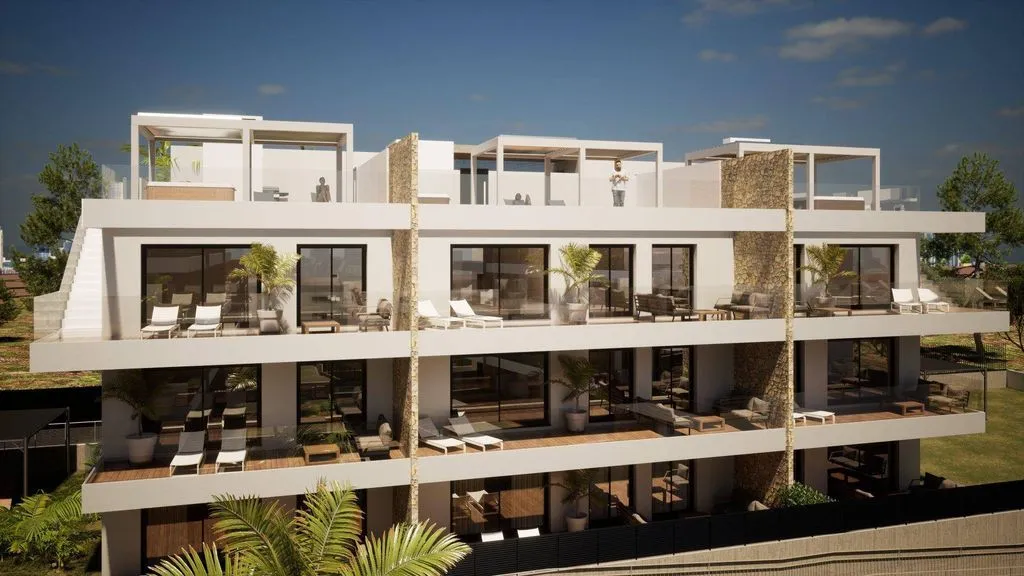 Luxury Penthouse with Sea View in Finestrat