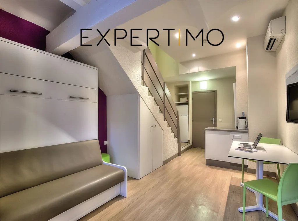Séjour - Appartement T2 en Duplex avec Loggias à La Colle-sur-Loup