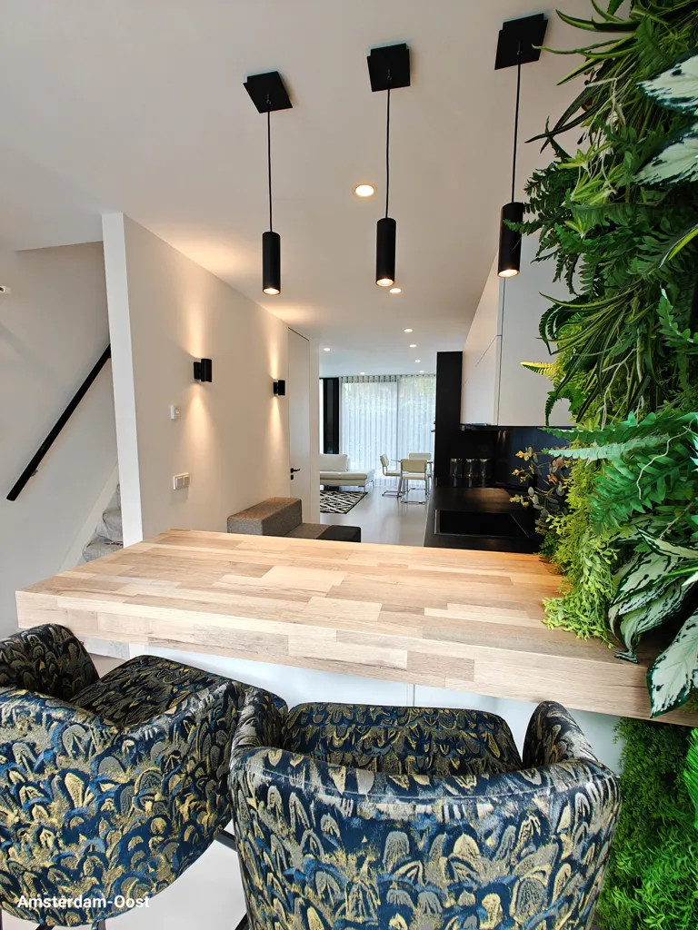Köök - Modern Apartment with Balcony in Amsterdam