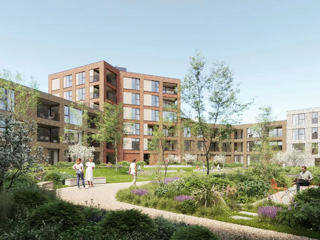 Jardin - Appartement neuf avec terrasse à Kortrijk