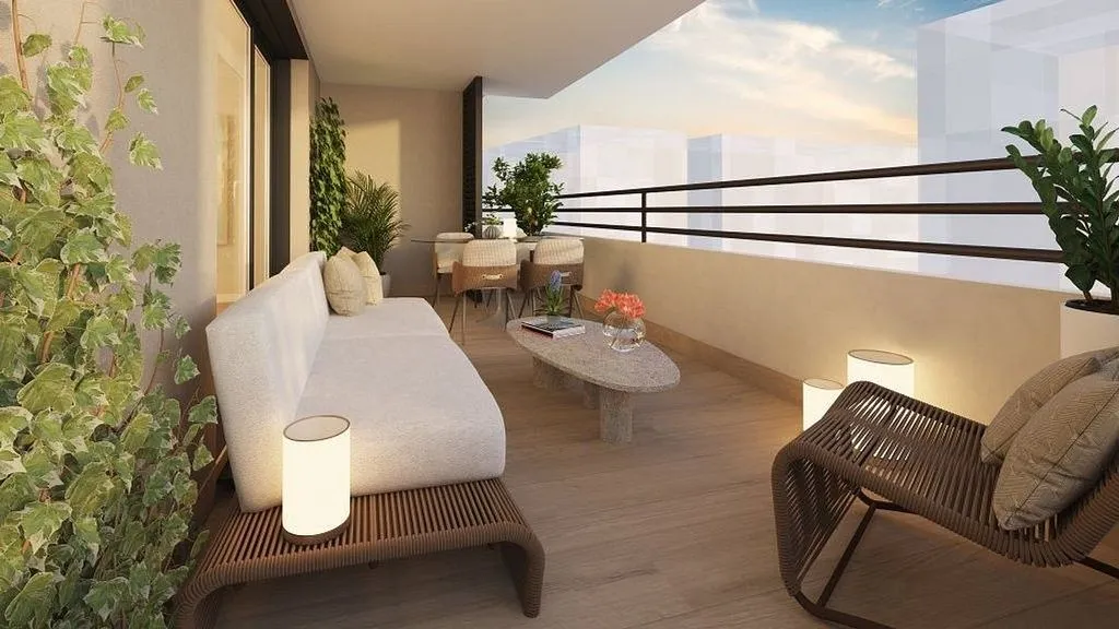 Terrass - New Flat with Elevator in Arrosadia, Pamplona