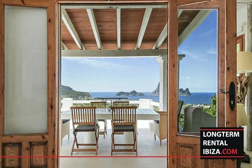 Terrasse - Chalet with Pool and Sea View in Cala Vedella