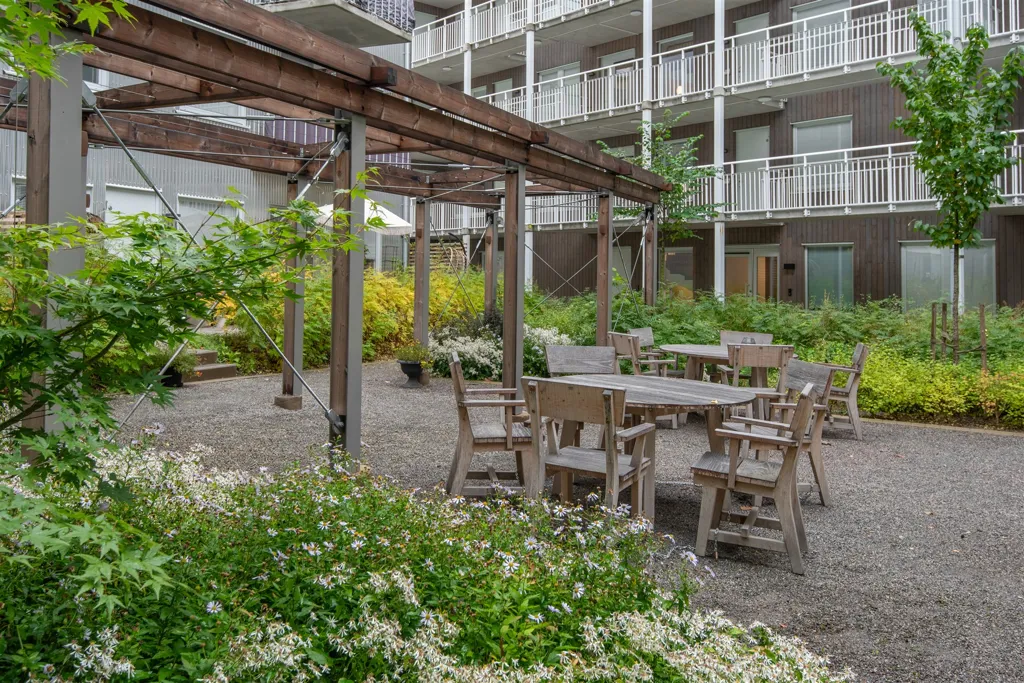 Garten - Newly Built Apartment with Balcony in Vegastaden