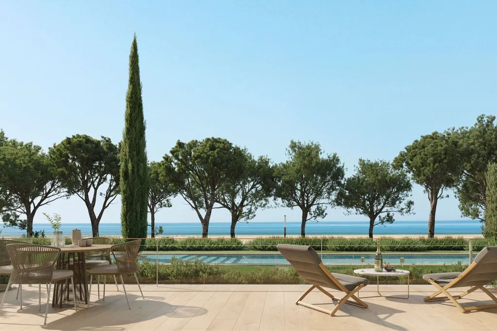 Terrasse - Luxury Flat with Sea View in Castell-Platja d'Aro