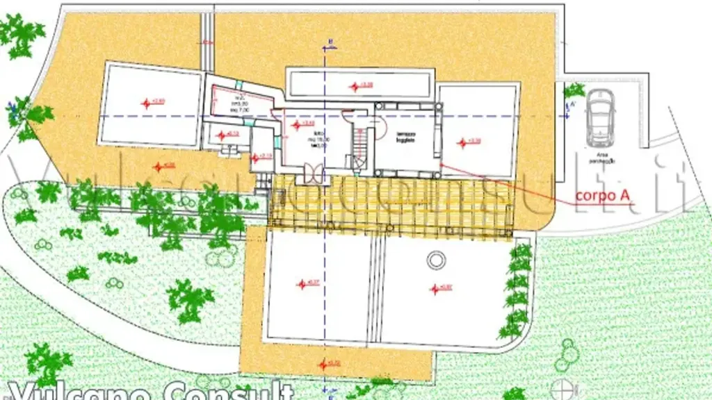 Plan - Rustico with Sea View in Lipari