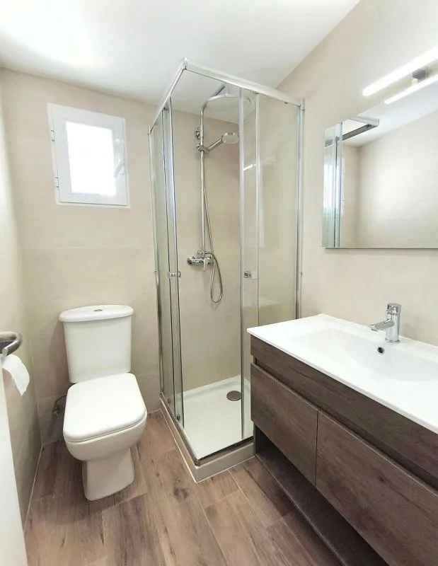 Salles de bain - Studio Duplex with Terrace in Sant Joan Bosco