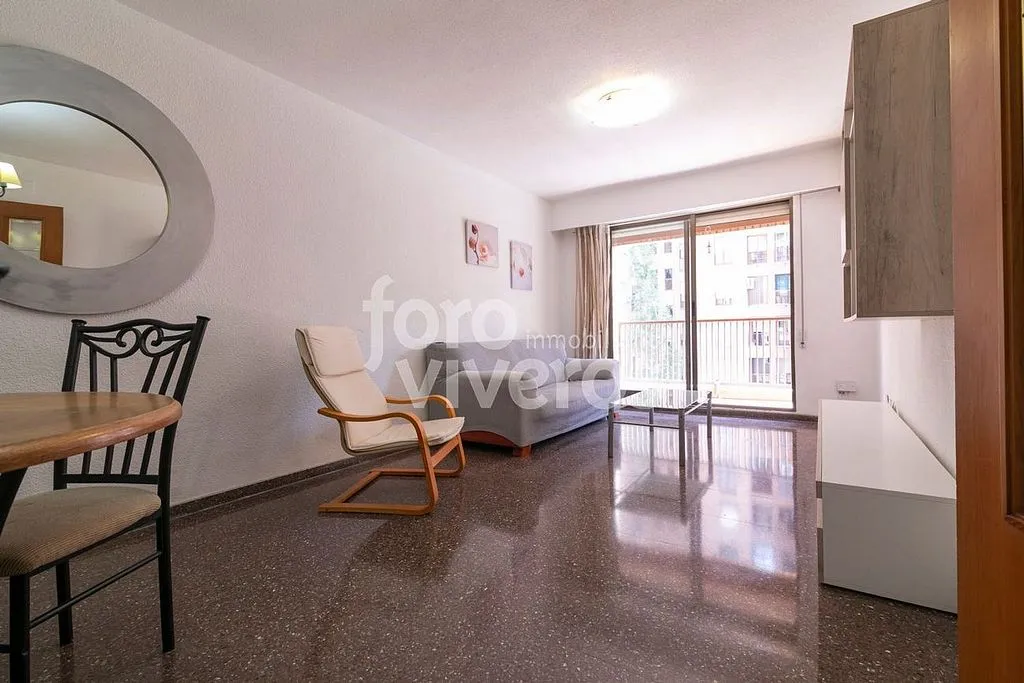 Living Room - Apartment with Balcony and Lift in La Carrasca