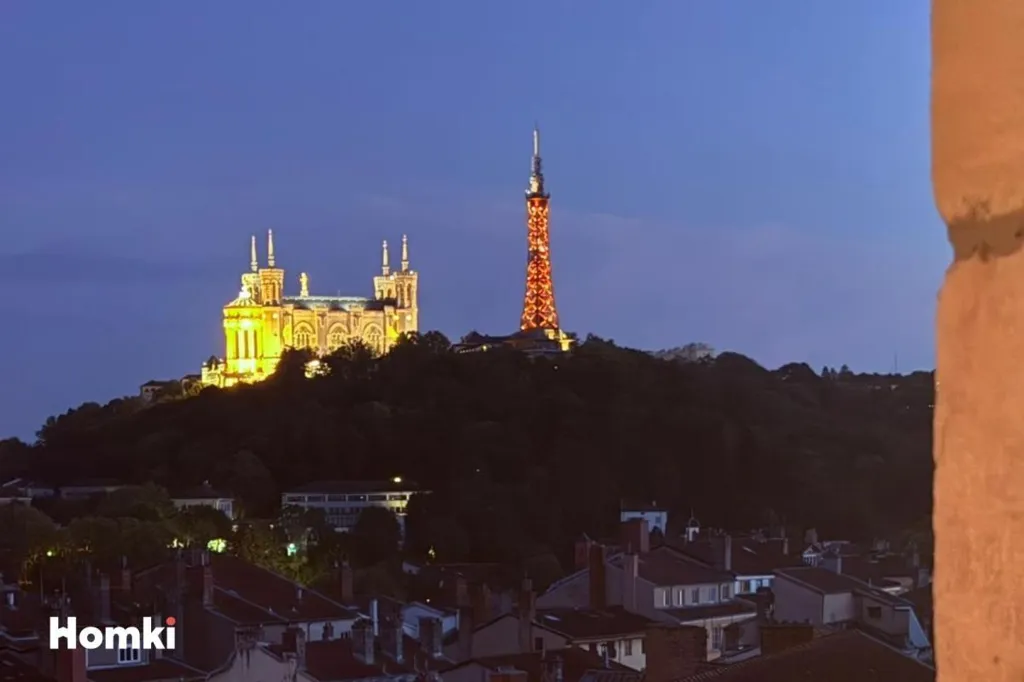 Appartement Duplex avec Vue Panoramique à Lyon 1er