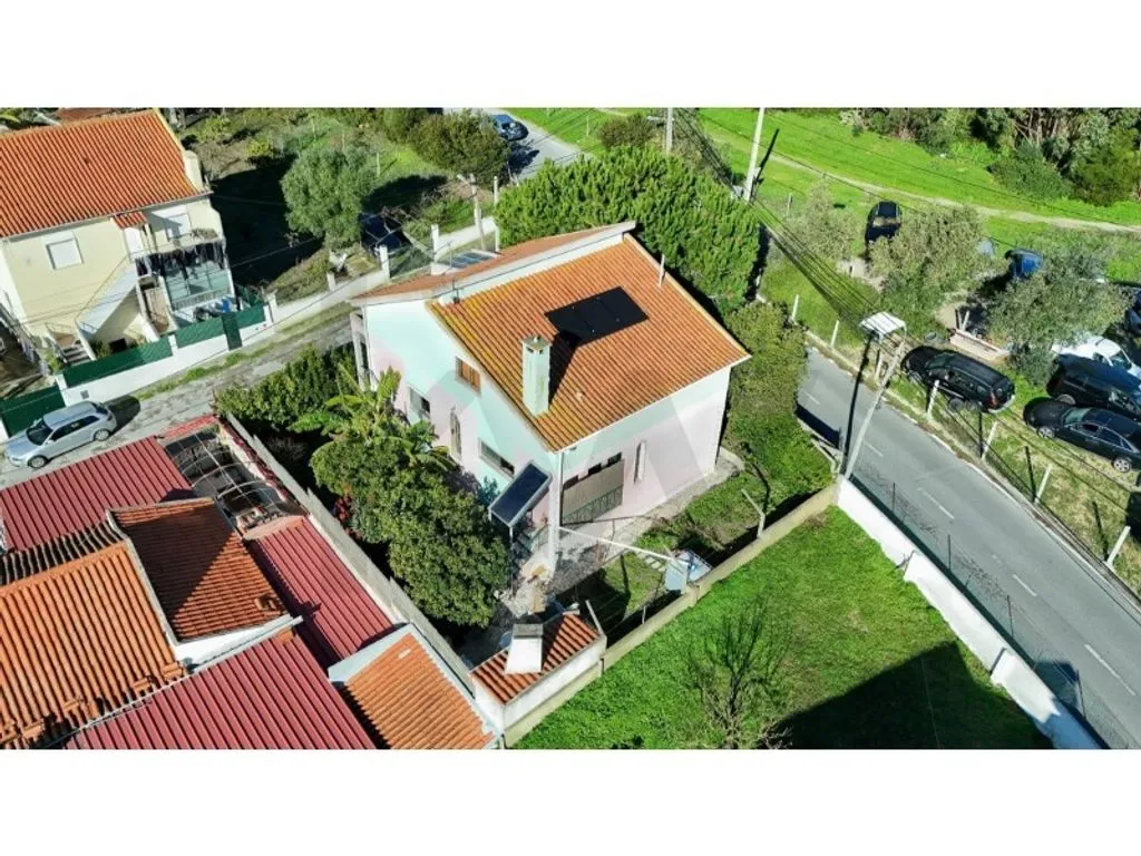 Vue aérienne - Luxury House with Energy Efficiency in Charneca de Caparica