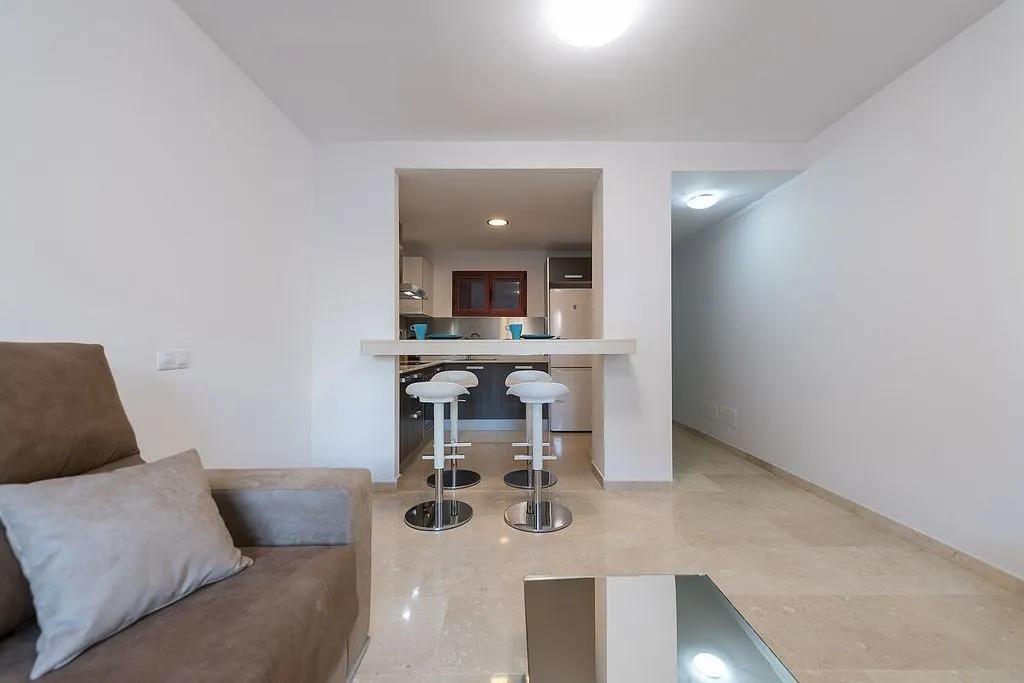 Living Room - Modern Flat with Terrace in Guanarteme