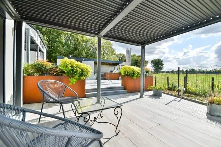 Terrasse - Maison à Ronheuville, Marchin