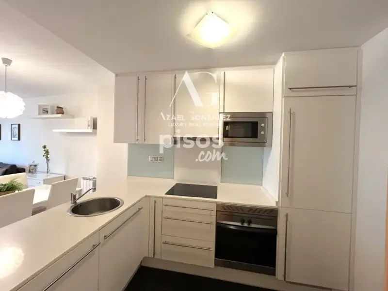 Köök - Charming Flat with Patio in Torrelavega Centre