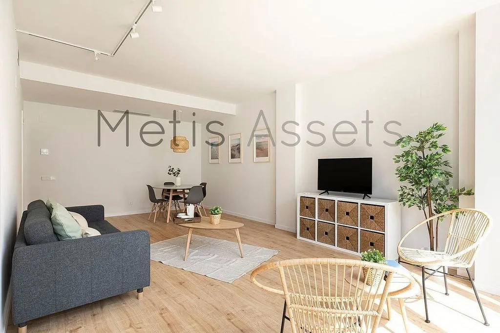 Soggiorno - Apartment with Pool in El Poblenou